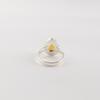 Yellow Citrine Gemstone Sterling Silver Handmade Jewelry Engagement Ring For Women RR-77-16