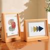 Wooden Photo Frame Stand Creative Photo Albums Desktop Decoration DIY Display Frame  Bedroom