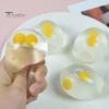 Sensory Stress Ball Transparent Egg Relief Toy, Clear Squeeze Fidget Relaxing Toy for Boredom & Anxiety Relieving