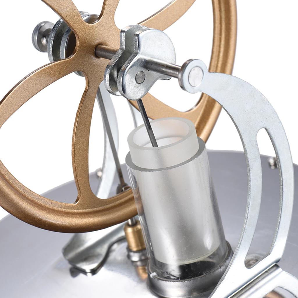 Low Temperature Stirling Engine Motor Model Heat Steam Education  DIY Kit Low Temperature Stirling Engine