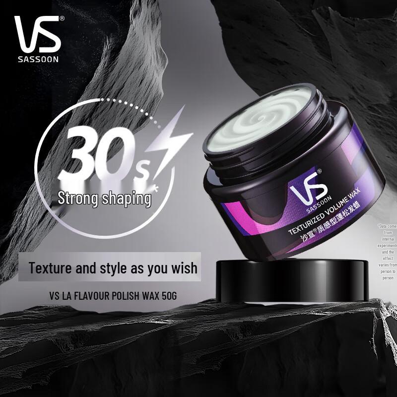 Vidal Sassoon Texturizing Hair Clay & Wax 3-Pack