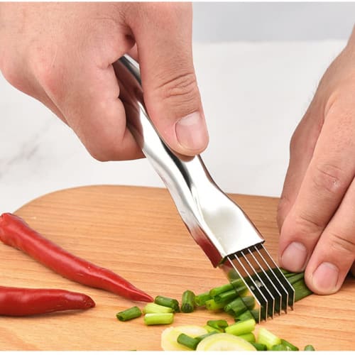 Itisyou Green Onion Cutter, Slicer, White Onion Cutter, Green Onion Slicer, Cucumber Cutter, Vegetable Cutter