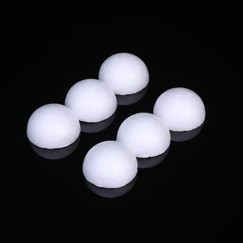 15 Pcs 9CM Half Foam Children Flower Arrangement Accessories DIY Craft Material Christmas Ornament Painting Layout Props Supplies eggmazing,Craft