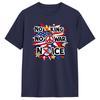 No King No War No ICE Patriotic Poster TShirt for Unisex Crazy Cotton Tee Shirt Round Neck Short Sleeve T Shirts Original Clothes