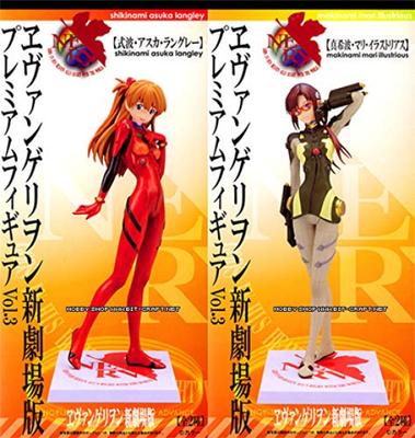 Rebuild of Evangelion PM Figure Premium Figure Shikinami Asuka Langley Makinami Mari Illustrious All 2 Types Set Vol.3 /