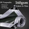 140~180GSM Outdoor Rainproof PE Tarpaulin Camping Tent Mat Gazebo Canopy Awnings Garden Furniture Cover Wateproof Sun Shade Net