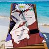 C-Chainsaw Man Anime Movie Reze Arc Towel Sports Quick Dry Travel Camping Gear Sandproof Soft Light Large Beach Towel