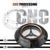 For Harley Sportster 883 Low XL883L 2005-2010 Clear Derby Cover Sportster 1200 Custom XL1200C Roadster XL1200CX XL883N XL1200NS