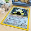 Tappeto Tappetino Pikachu Charizard Squirtle Stampa Tappeto per Soggiorno Camera da Letto Decorazione Divano Tappeto per Aree della Casa Tappetino Antiscivolo Tappeti da Gioco