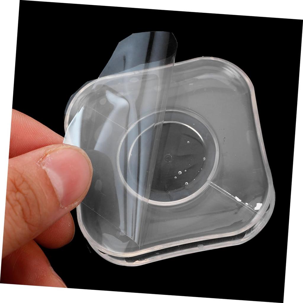 ABOOFAN 4 Pcs Nano Wire Patch Silicone Pads Removable with Double Sided Tape