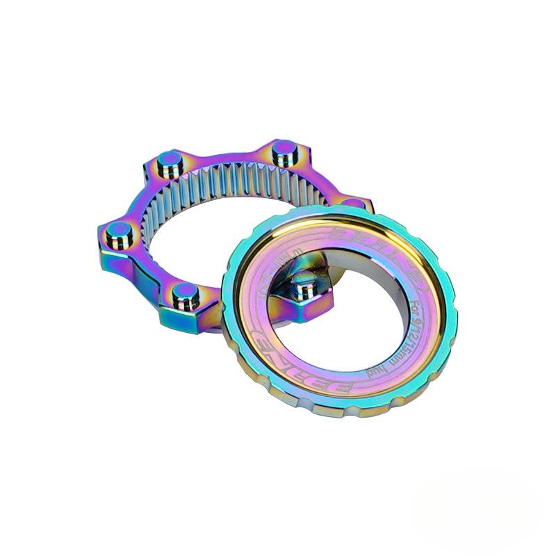 ENLEE Bicycle Medium Lock Disc To Six-nail Disc Adapter Seat, Flower Drum DT XT Central Lock, Brake Disc