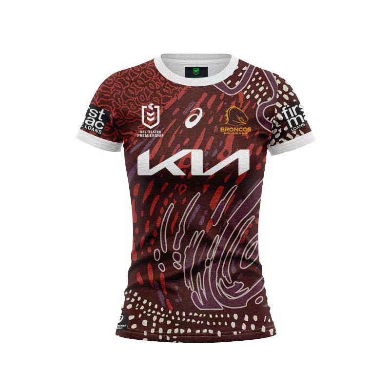 2024NRL Brisbenas Broncos T-krekls POLO krekls