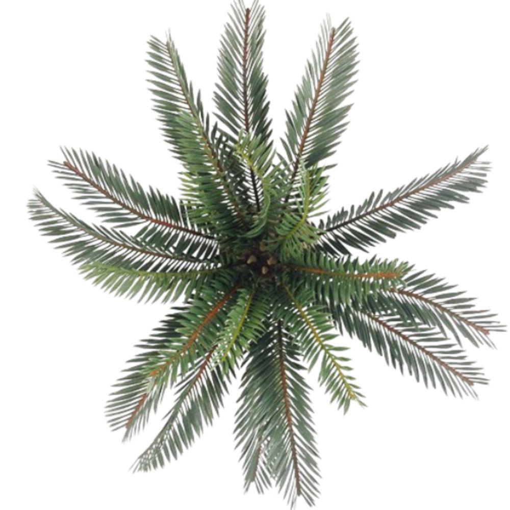 

Тропическое растение Искусственная ветвь пальмы Большая поддельная ветвь куста Домашний декор для сада 45cm