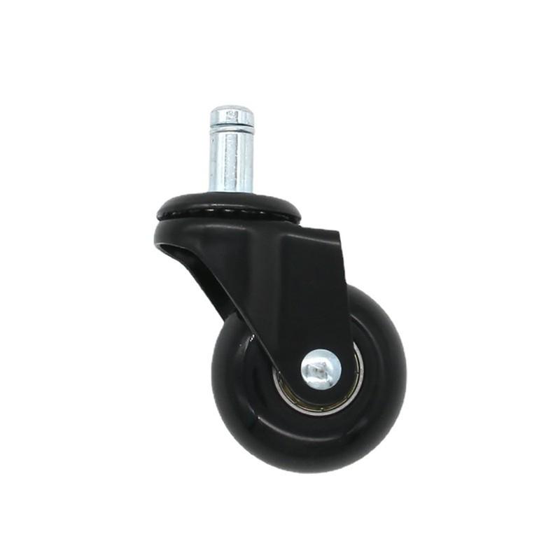 Universal Mute Caster 50KG Wheel 10mm 11mm Replacement Office Chair Swivel Rollers 360 Degree Wheels Furniture Hardware