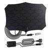 4K 1080P HDTV Antenna with Amplifier Signal Booster Mini Digital TV Antenna Enhanced Reception Indoor Use