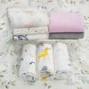 3 PCs Bamboo Cotton Gauze Diapers Newborn Baby Washable Baby Diaper Cloth Comfortable Breathable Absorbent Soft Summer