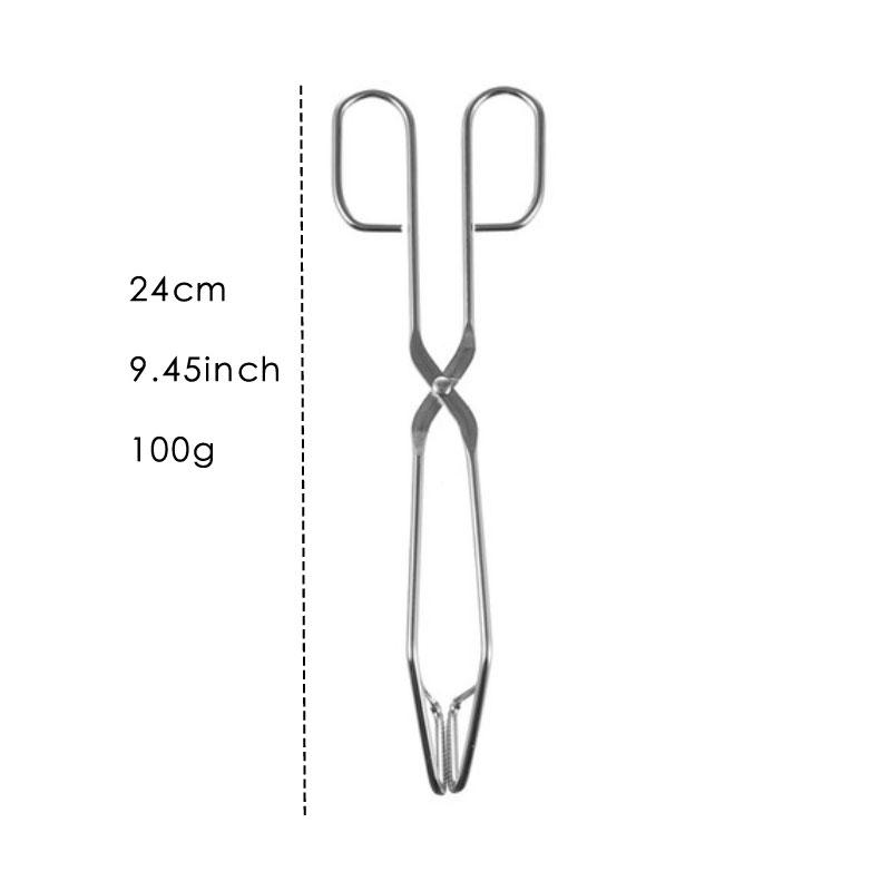 

304 stainless steel steak clip, bottle sterilization clip, braised meat fried barbecue egg clip