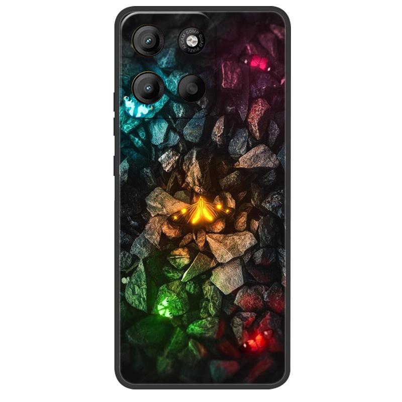 For Motorola Moto G15 Case MotoG15 Back Cover Fashion Butterfly Soft TPU Silicone Shell For Moto G14 G15 G24 G34 4G Fundas