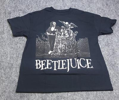 Beetlejuice Sandworm Graphic Print T Shirt Size M Medium Horror Movie 80s Unisex T-Shirt