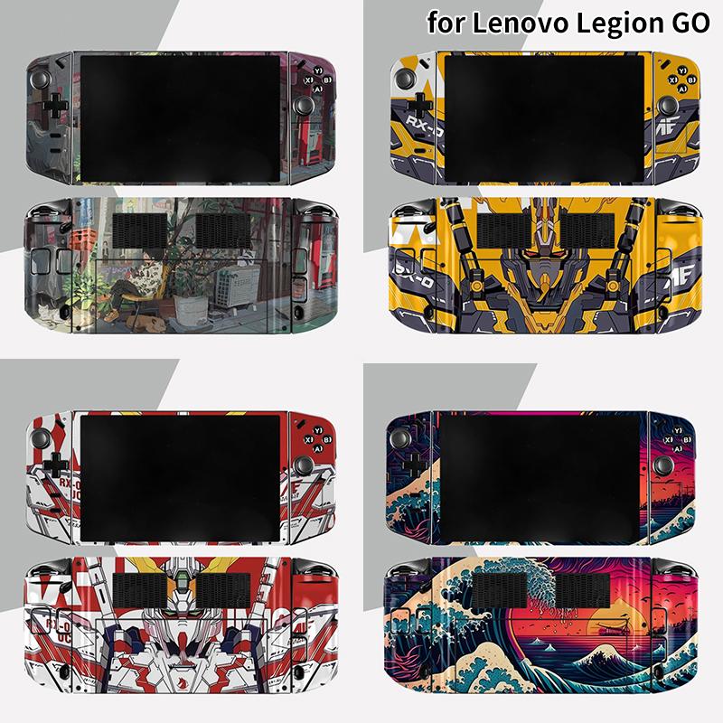 Pro Lenovo Legion Go Nálepky na konzolu Kryt Pouzdro Plná ochranná nálepka na kůži Pro Legion Go Ruční herní chránič Příslušenství