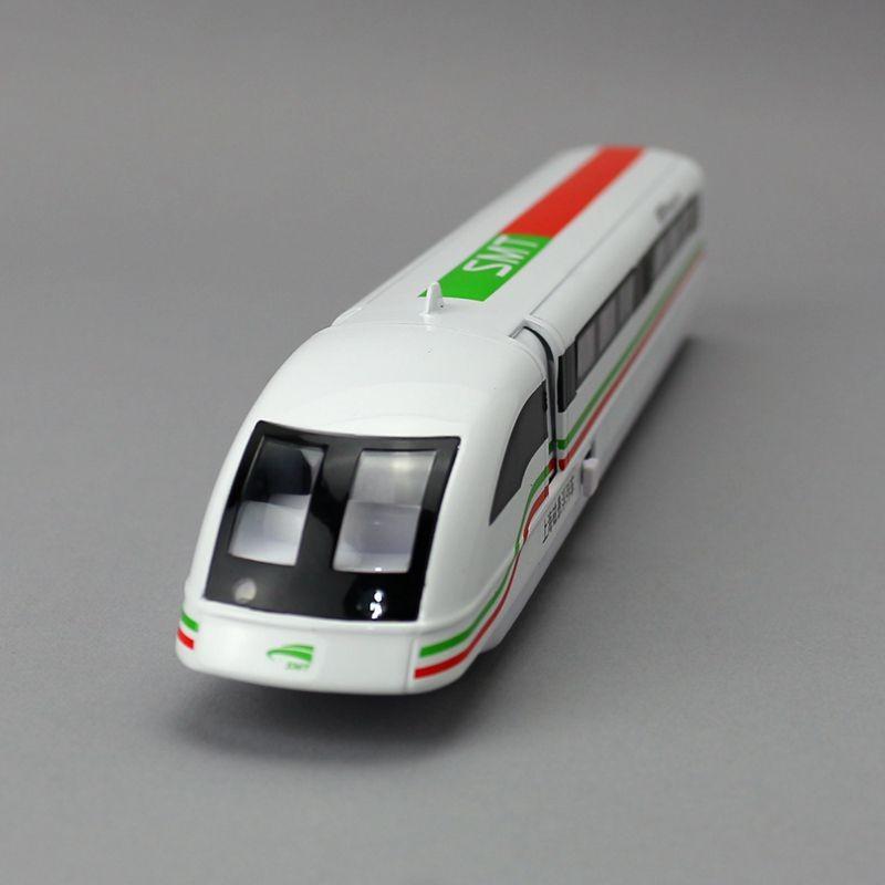 Model Rail Alloy Transit Maglev Train Toy Set With Sound Light For Gift Kids