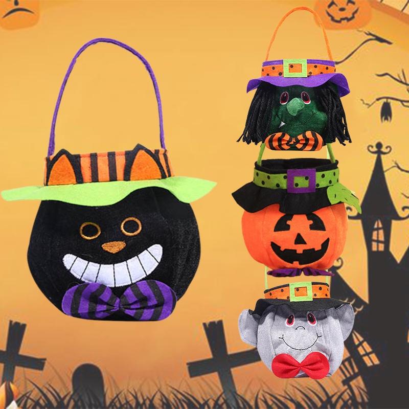 Adorable Candy Bags For Kids' Halloween Treats And Party Favors