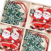 Christmas Decoration Hanging Pendant Wood Ornament Collection Celebration Party Supplies Photo Props