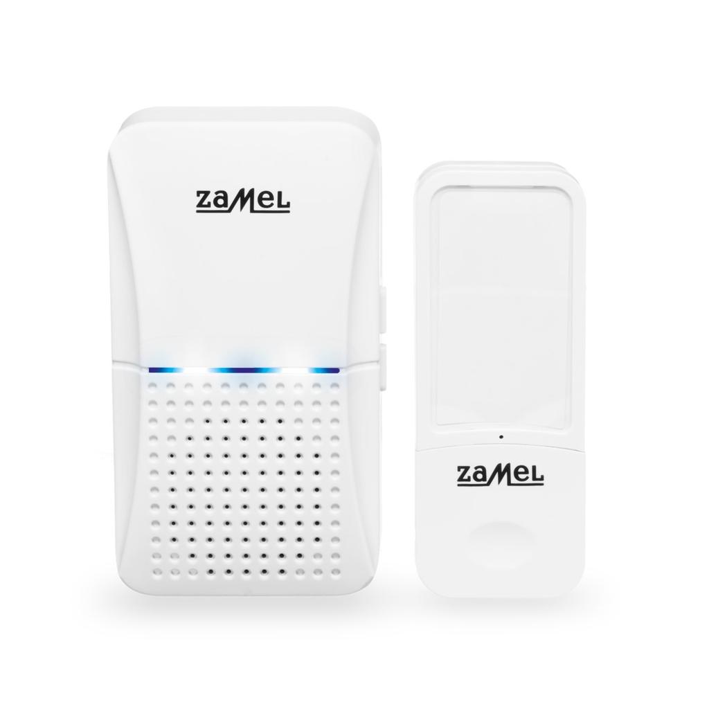 SAMBA II networked, kinetic wireless doorbell, 100-meter range, TYPE