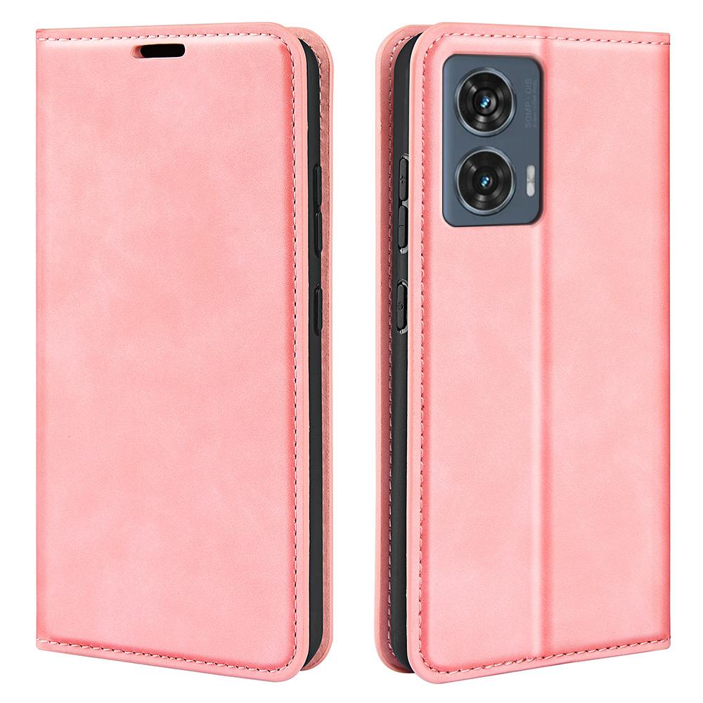 Pro Motorola Edge 50 Fusion 5G pouzdro PU kožená peněženka Folio Flip Kryt na telefon