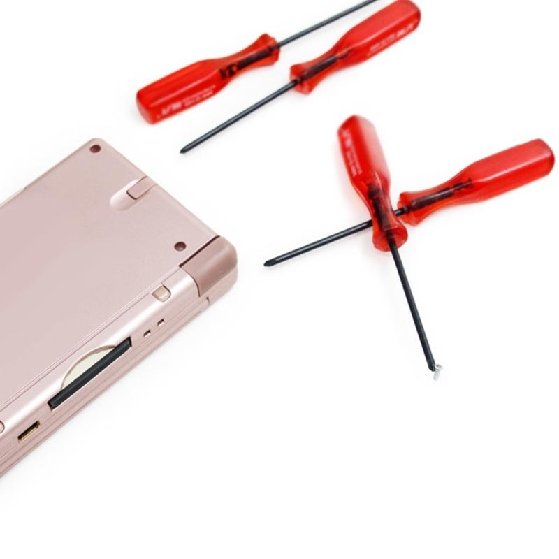 3 Piece 3.8mm 4.5mm 2.5mmY Precise Screwdriver Extraction Tool Set for Game Console Repairs and Cartridges Disassembly