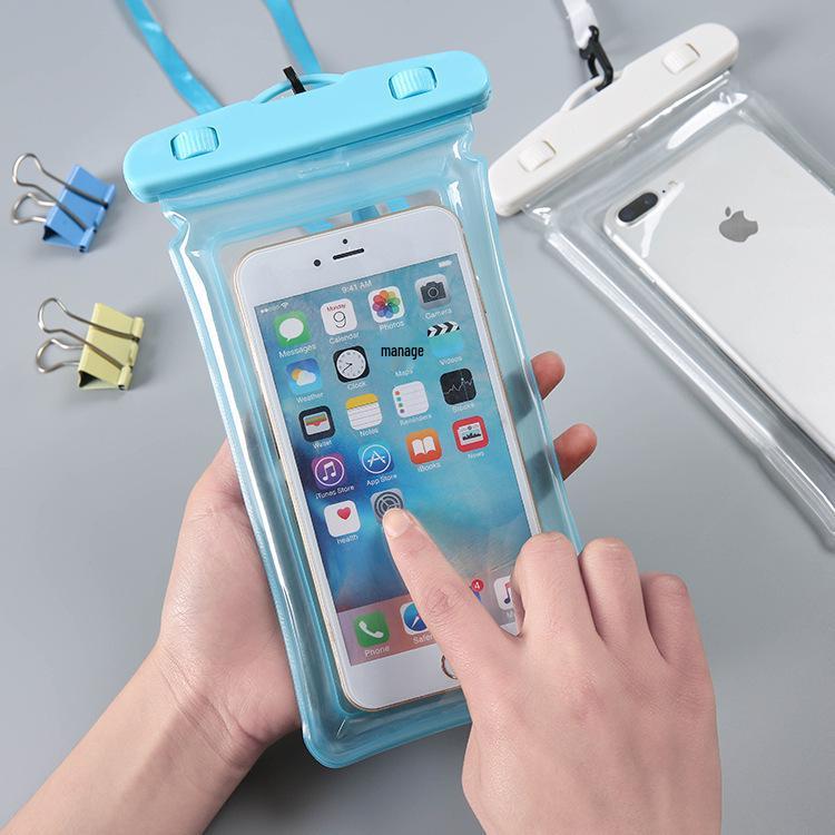 Waterproof Touchscreen Phone Case for Swimming and Diving with Lanyard