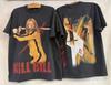 Vintage KILL BILL UMA 2003 90. léta Filmová promo velikost XL Jednovrstvý šev Tričko REPRINT