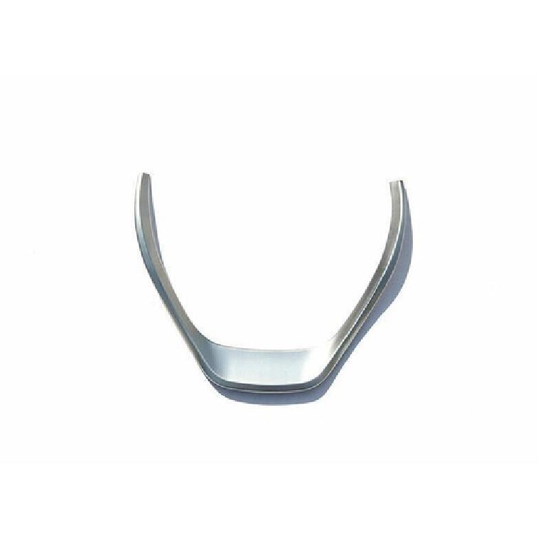 For BMW 3 4 Series GT 13- Steering Wheel Sheet Panel Cover Trim Matte Silver