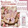 Fashion Cartoon Creative Birthday Candles Party Digital Candles