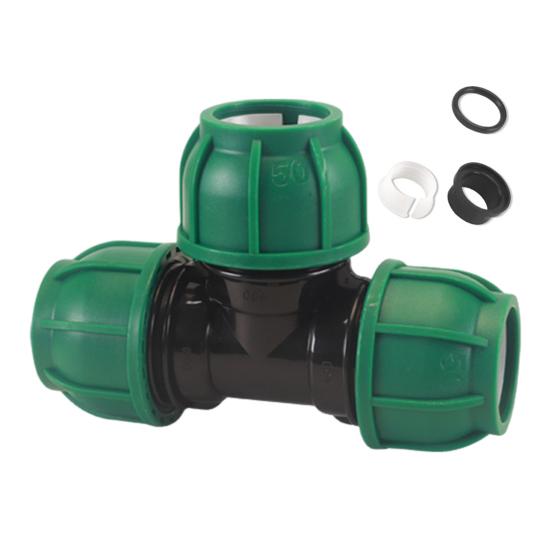 3-way Pipe Fittings Hose Connector Rustproof Corrosion Resistant Leakproof Universal Heavy-Duty Garden Hose Connector