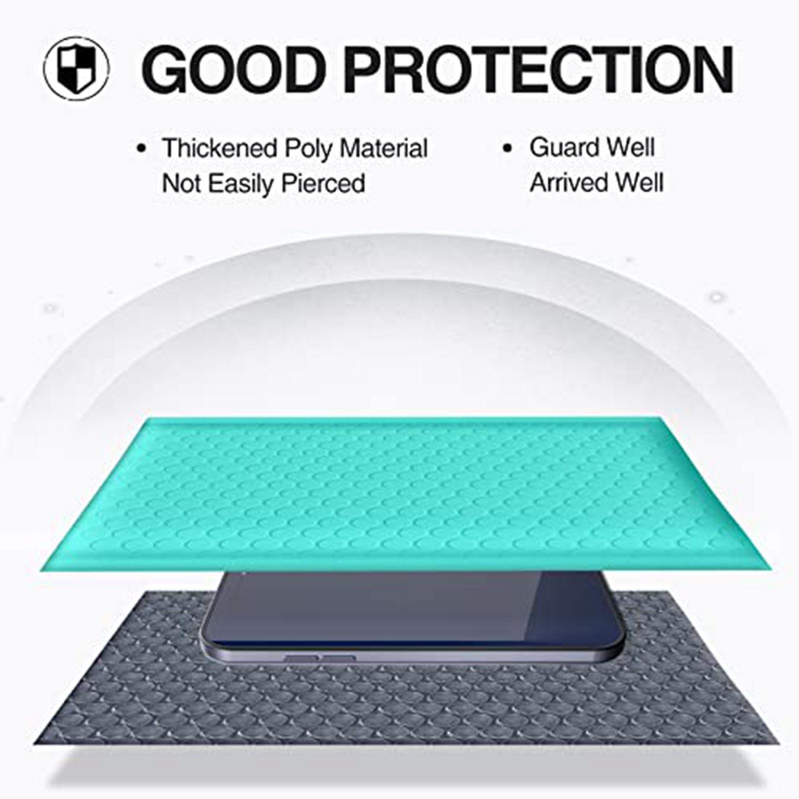 100Pcs Bubble Mailers 6inchx10.5inch Lightweight Self Sealing Waterproof зелёный