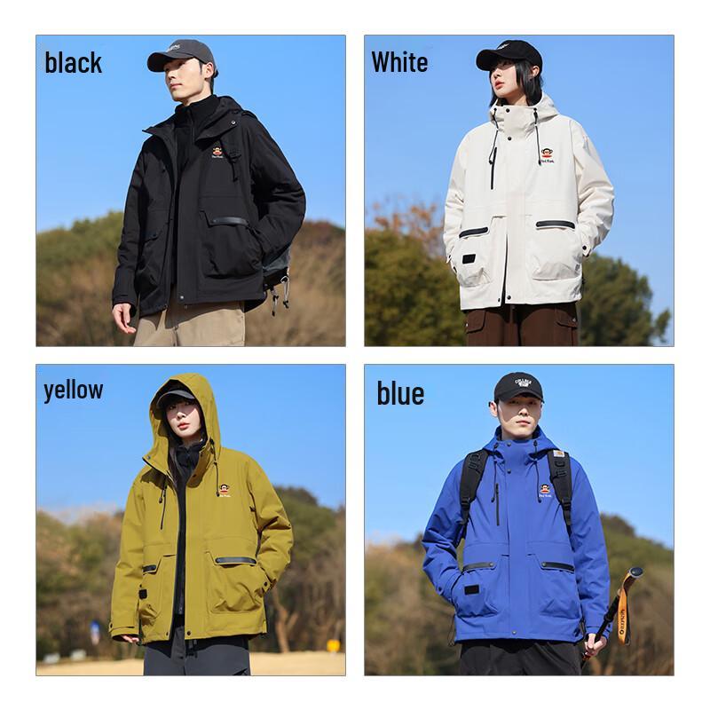 Paul Frank Men's 3-in-1 Outdoor Windproof Jacket