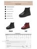 Women's High-Top Warm Velvet & Thick Cotton Shoes - Comfortable PU Sole for Middle-Aged & Elderly