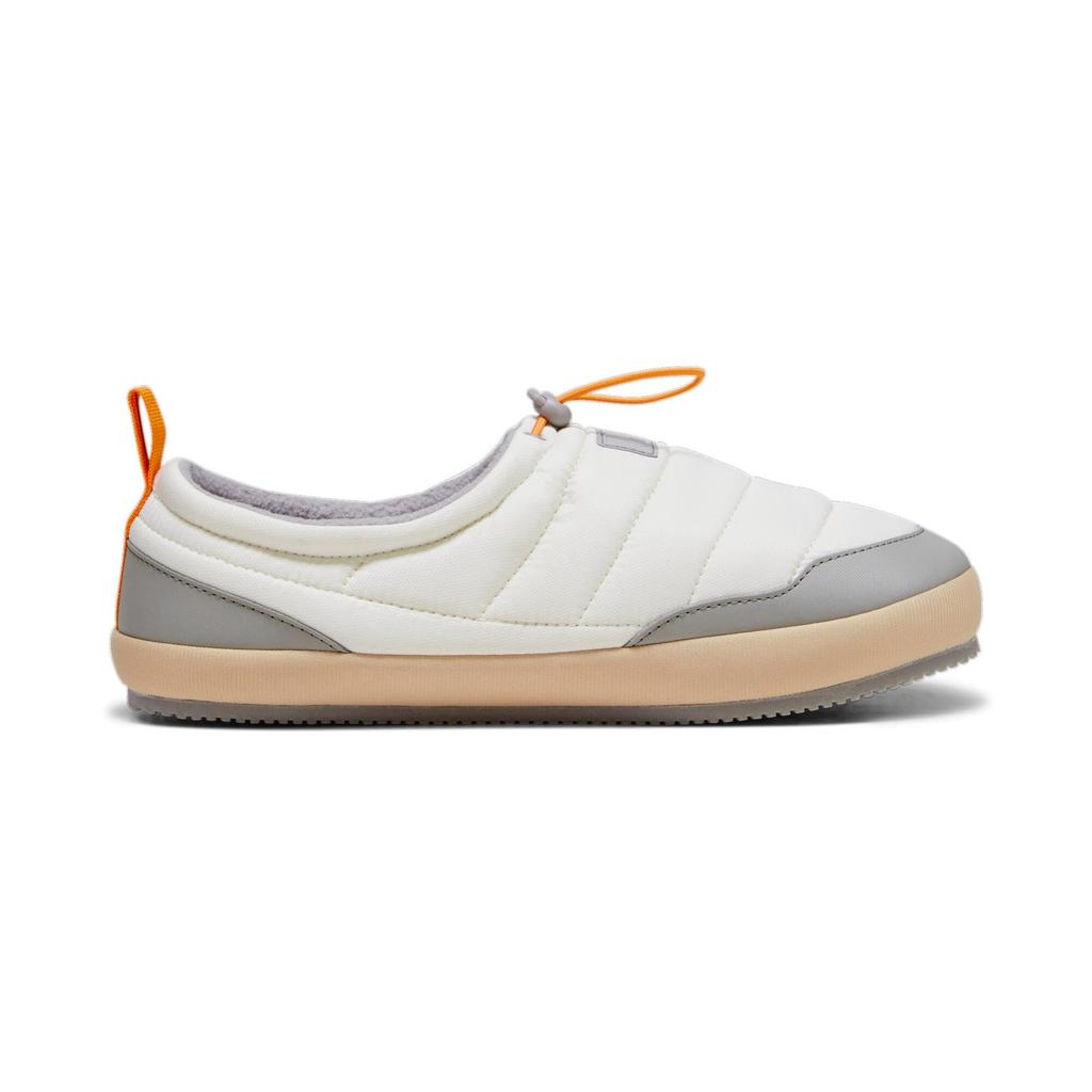 PUMA Tuff Padded Plus Slippers, Size US8 (26.0 cm), Alpine Snow/Concrete Gray/Granola/Pumpkin Pie, 392836-03