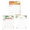 2026 Floral Wall Calendar Monthly Overview Thick Paper Calendar European American Style 12 Month Planner for Home Office School