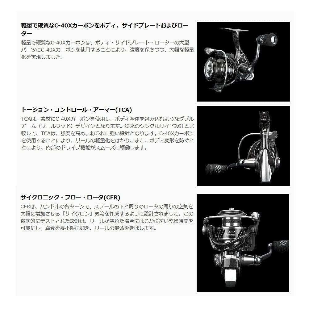 Zenith Okuma ITX Spinnrolle Silber ITX-1000H (J) Allzweckrolle,