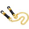 New Sex Breast Nipple Clamp Clips Silver Gold Purple Chain Nipple Clip Shaking Clamps Stimulate Clip Sex Slaves Adult Sex