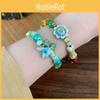Starfish Sunflower Bracelet Ceramic Beaded Jewelry Decoration Women Fashion Gift