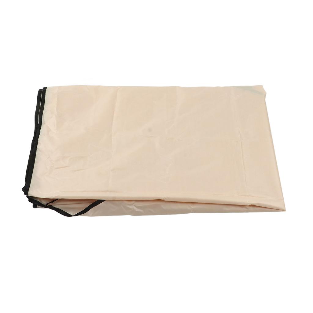 Dreieckiges Sonnensegel Vordach Outdoor Sonnenschutz Markisen UV-Block Sonnenschutznetz Regendicht Milchig