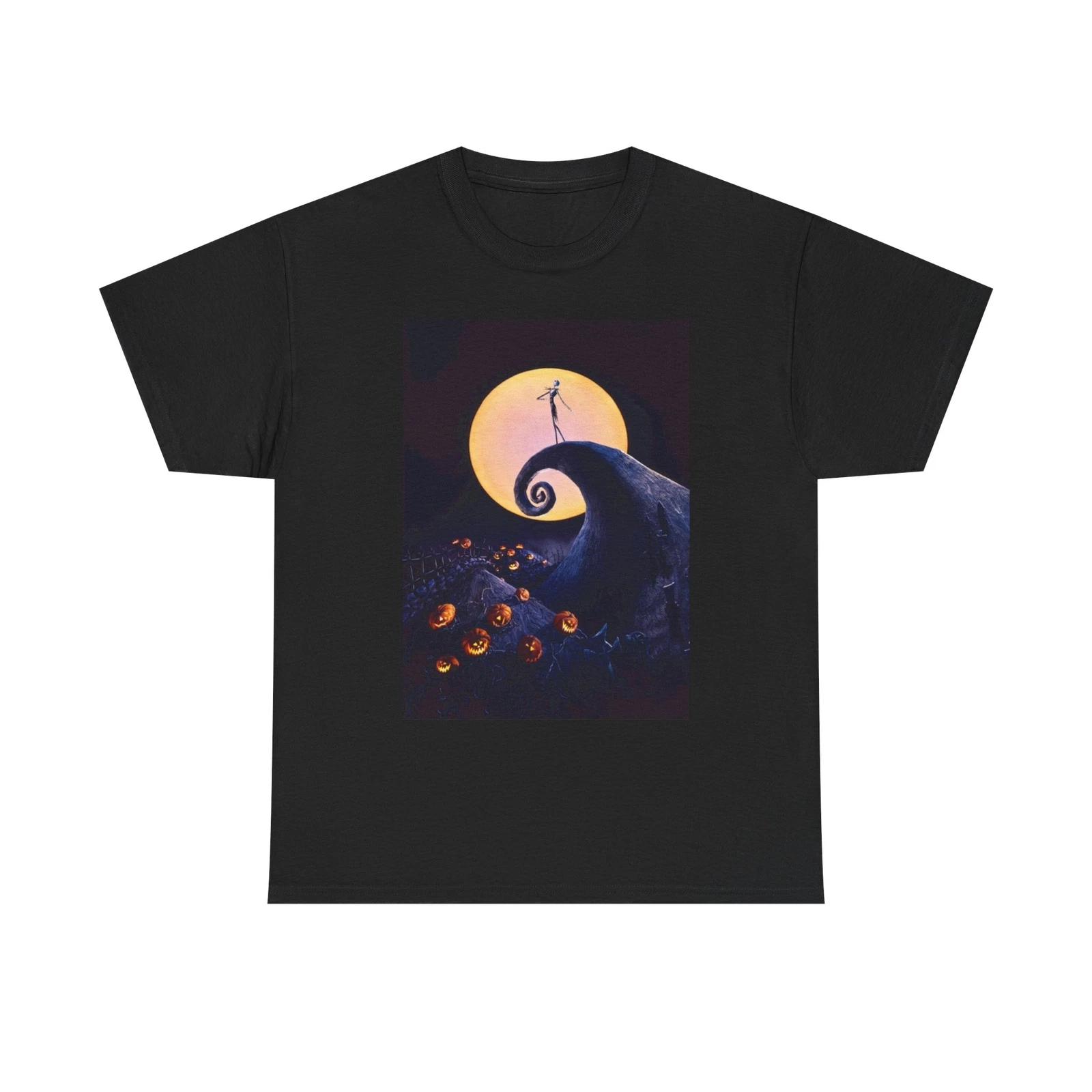 Men s and Women s T-shirts Nightmare Before Christmas Graphic S