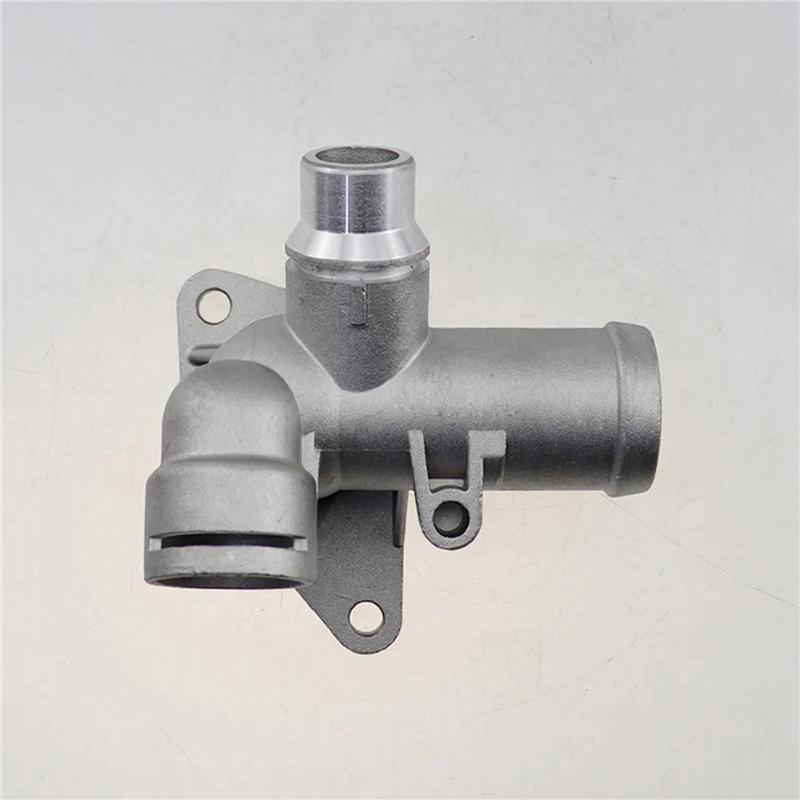 2X Engine Radiator Coolant Hose Connector Three-Way Connector 06B121132E 06B121132B For A4 B6 B7 1.8T