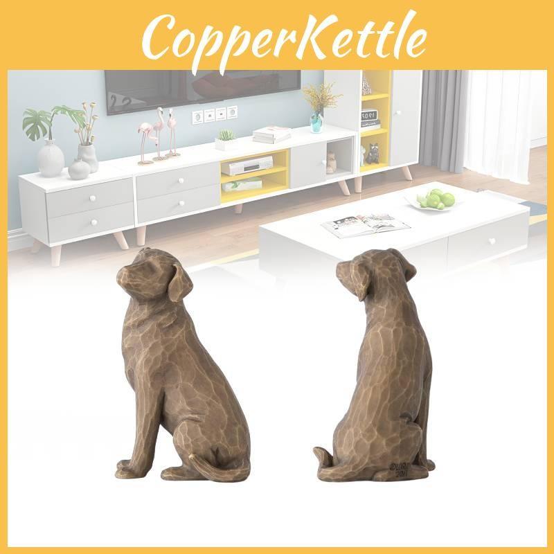 Tree Willow Love My Dog Dark Figurine Resin Multi Colour Desktop Toy Ornament