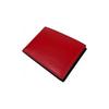 Coach 3 In 1 Wallet 11 Classic Monogram Foldable Short Wallet With Keychain Gift Box Men Wallet Brown Red C6790-QBTKA