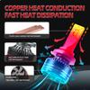 Canbus Error-Free Car LED Headlights 9005/HB3 9006 150W 25000LM 6500K White Bulb Headlights With Cooling Fan  Single CopperTube