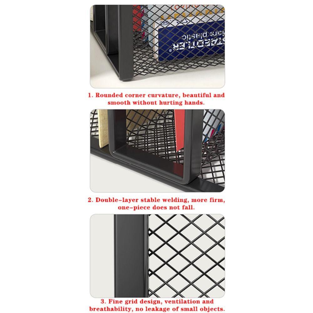 Metal Table File Rack Three Layers Document Organizer High Quality Mail Holder  School Office